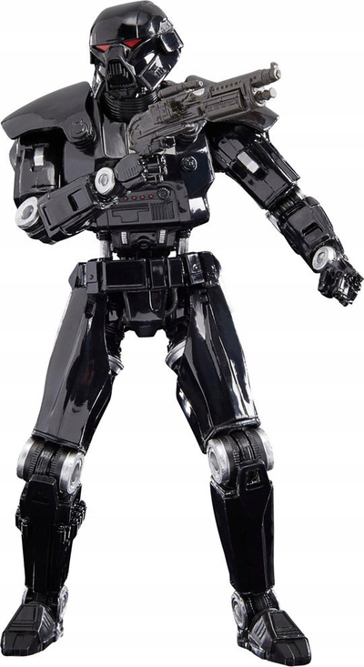 Figurë aksion Star Wars The Black Series Dark Trooper, 15cm, me gjëra shtesë, e zezë