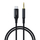 Kabllo audio CHOETECH AUX006 Type-C në 3.5mm, 1m, e zezë