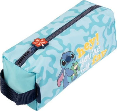 Kuti lapsash Disney Stitch Hey Youre My Fav, për kalamaj, me zinxhir, blu