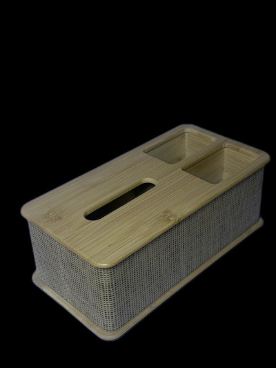 Kuti Bambuje për Faculeta me Organizues 29x14x10.5cm . UNIMIKS