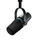 Mikrofon Shure MV7i Smart, dinamik, USB C dhe XLR, i zi