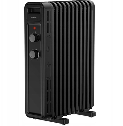 Радијатор со масло Sencor SOH 3511BK, 2300W, 3 нивоа на моќност, црн