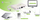 Adapter USB C Techly 3.1, HDMI RJ45 USB A 3.0, gri