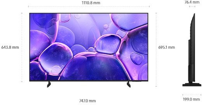 TV Samsung Crystal UHD Series U8072F UE50U8072F, 50", 4K, i zi