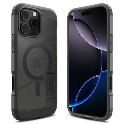 Mbrojtëse Spigen për iPhone 16 Pro, e zezë