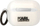 Kapak Karl Lagerfeld Protective Case Choupette për AirPods Pro, gjenerata 1, transparent, i bardhë