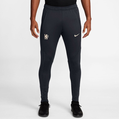 Pantallona sport Nike Chelsea FC Strike M FN4131 426, material sintetik, ngjyrë blu navy