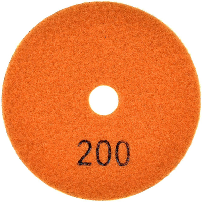 Disk për bluarje të thatë Geko G78932, 100mm, grit 200, i verdhë