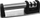 Mprehës thikash Orion Stainless Steel, disqe metalike dhe qeramike, trup çelik inox, gri
