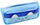 Kuti lapsash shkollore me mace, 2 xhepa, 22cm, blu