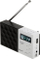 Radio digjitale Adler AD 1908, PLL AM/FM, me alarm, bardh e zi
