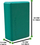 Bllok joge Tunturi Yoga Block, shkumë EVA, 23x15x7.5cm, ngjyrë tyrkiz