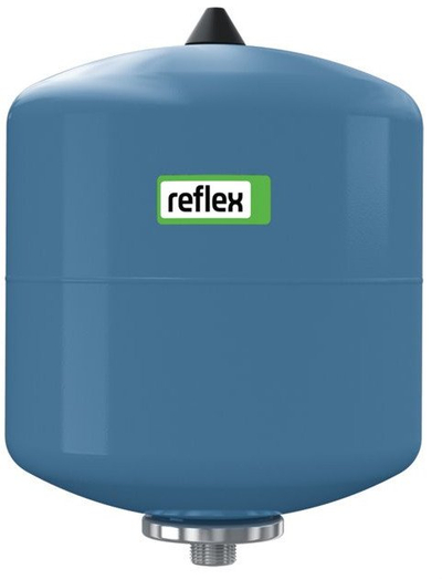Enë me diafragmë presioni CONCEPT Refix DE 8, 8L, 10 bar, blu