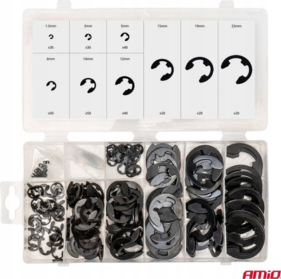 Set unaza bllokuese të jashtme AMIO 04124, 300 copë