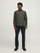 Këmishë Jack&Jones JPRBLABELFAST Comfort Fit 12239027 Olive Night