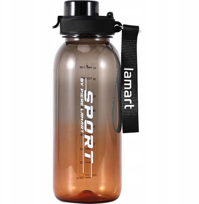Shishe sporti Lamart LT4074 FIT, 1L, plastike, e zezë