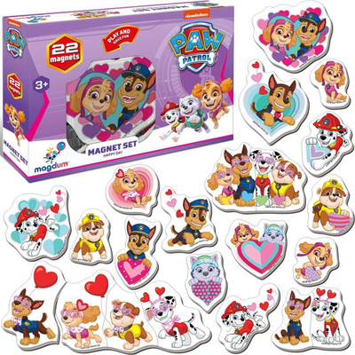 Set magnetësh Maksik PAW Patrol Happy Day ML4034 04, 22 copë, shumëngjyrësh