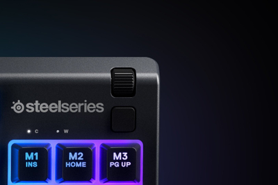 Tastierë gaming SteelSeries Apex 3 TKL, RGB, IP32, e zezë