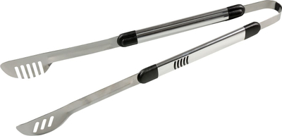 Pinca për skarë Master Grill &amp; Party MG341, 49cm, çelik inox, argjend