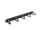 Panel furçë rack Lanberg AK-1203-B, 19", 1U, i zi