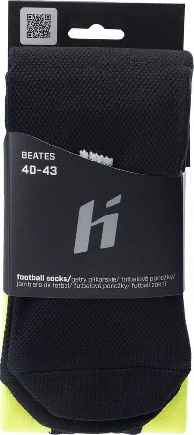 Çorape futbolli Huari Beates, madhësia M, të bardha
