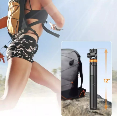 Selfie stick tripod Tech-Protect L03S, teleskopik 148cm, Bluetooth wireless, i zi