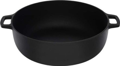 Tenxhere Fiskars Norden Grill Chef, 30cm, me kapak metalik, e zezë