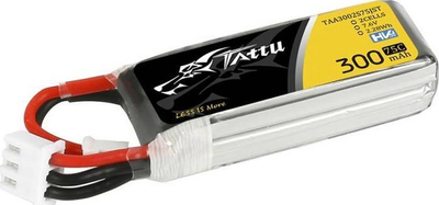 Bateri LiPo Gens Ace Tattu 300mAh 7.6V 75C 2S, për dronë