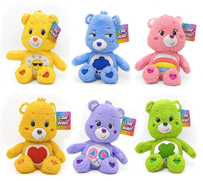 Lodër pelushi Care Bears Bobble Boa S3, pelush i butë, për fëmijë