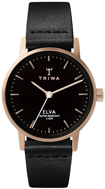 Orë dore Triwa ELVA Black Petite Tärnsjö ELST102-EL010114