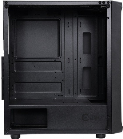 Kuti kompjuterike ZENPC Z3 Air, me 4 ftohës ARGB, e zezë