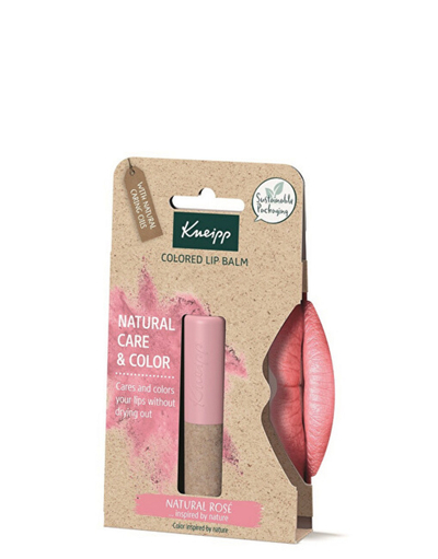 Balsam për buzë Kneipp Natural Rosé, 3.5 g