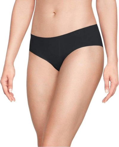 Të brendshme hipster Under Armour Pure Stretch, set 3 copë, për goca, e zezë, XS
