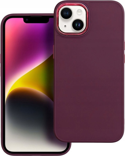 Kapak telefoni Frame Case për Xiaomi Redmi Note 13 Pro 4G, TPU, kornizë e forcuar, lejla