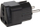 Adapter prizash Maclean MCE155, konvertues UK USA në EU, 110–250V, i zi