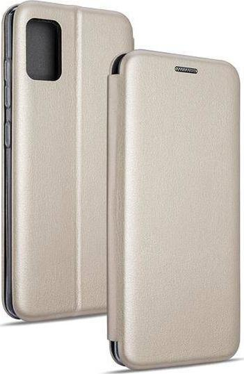 Këllëf telefoni Beline Flip Wallet për Samsung Note 20 Ultra, me kapak, ngjyrë ari