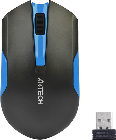 Maus A4Tech V-TRACK G3-200N-1 (A4TMYS46037), i zi/kaltërt