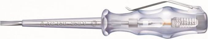 Testues tensioni Wera INSULATED VOLTAGE TESTER, 150-250V, i izoluar