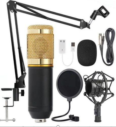 Mikrofon dhe mbajtëse V8 + BM800 Forev