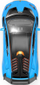 Maket makine Rastar Lamborghini Huracan STO 2021, shkalla 1/32, model për koleksion, gri