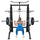 Stacion force VirtuFit SM100 Smith Machine, me kabllo, me lift station, ngjyrë e zezë