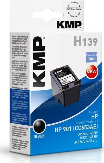 Kartutshë boje KMP H139, pigment, e zezë