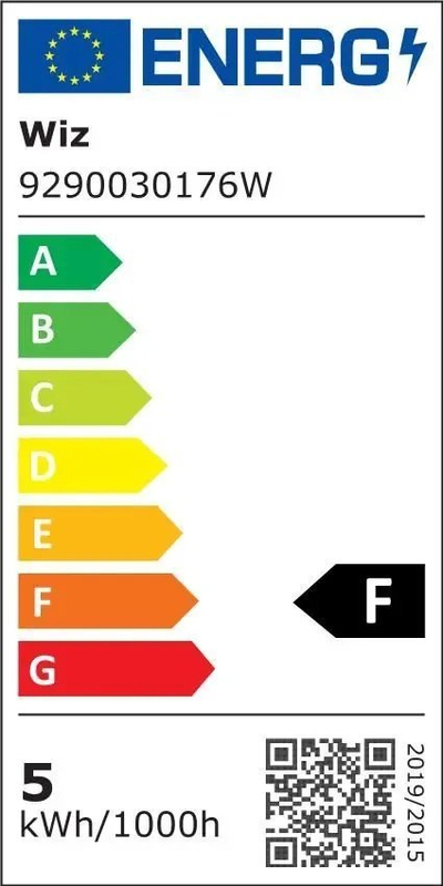 Llambë smart Philips WiZ LED Filament E14, 4.9W, dritë e ngrohtë në të ftohtë