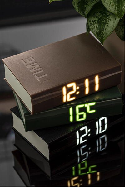 Orë LED me alarm Karlssoon Book KA5861WG