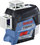 Ласерска линија Bosch GLL 3-80 C, 3 x 360°, опсег 30 m, црвена