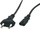 Kabllo rryme POSAC-C7EU12BK, 1.2m, IEC320 C7, e zezë