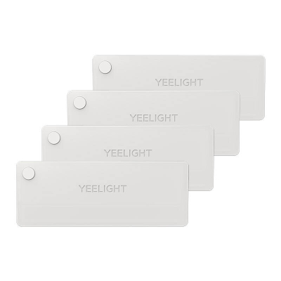 Llambë sirtari LED me sensor lëvizjeje Yeelight Drawer Light, set 4 copë, USB-C, e bardhë