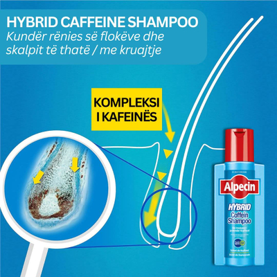 Alpecin Hybrid Caffeine Shampoo, 250ml