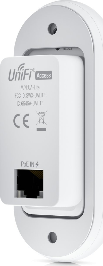 Lexues akses Ubiquiti UA-Reader Lite, NFC dhe Bluetooth, PoE, i bardhë