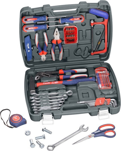 Set veglash KWB 370730, 65 copë, kuti me vete, gri